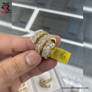 Diamond Baguette Wrap Ring
