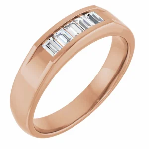 Baguette Diamond Band