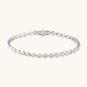 Lab-Grown Diamond Line Bracelet