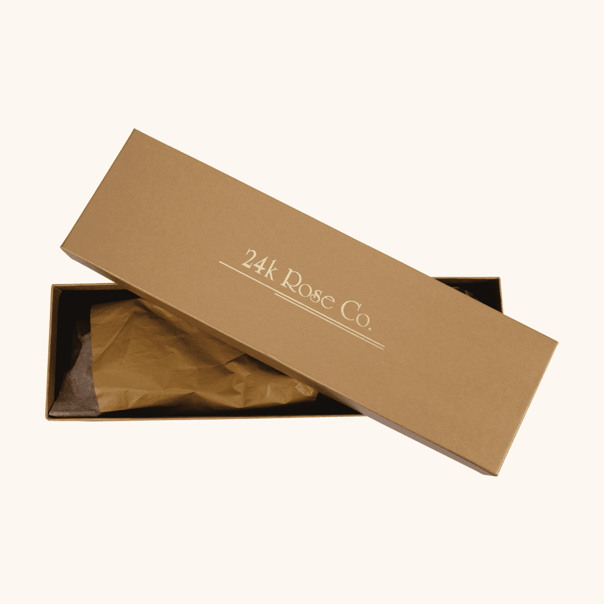 January Lacquered Garnet Colored Rose with Gold Trim 1