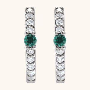 Exclusive Gemstone Earrings in 14K Yellow Gold