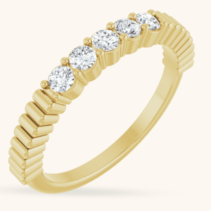Natural Diamond Anniversary Band