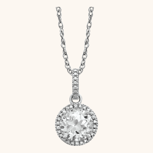 Diamond Necklace white