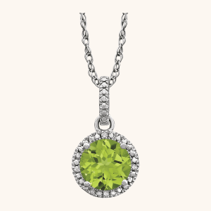 Diamond Necklace green