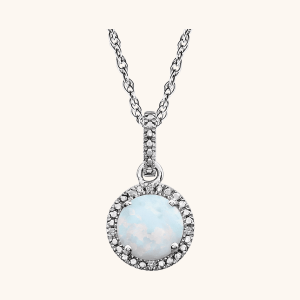 Diamond Necklace opal