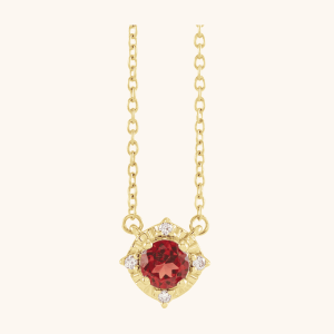 Unique Jewelry Gift Pendant Necklace red