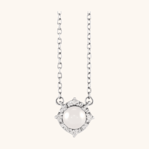 Unique Jewelry Gift Pendant Necklace white