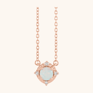 Unique Jewelry Gift Pendant Necklace opal