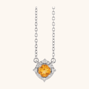 Unique Jewelry Gift Pendant Necklace orange