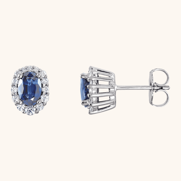 Halo-Style Earrings