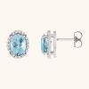 Oval Low Stud Earring