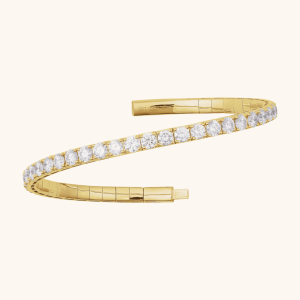 diamond bangle yellow