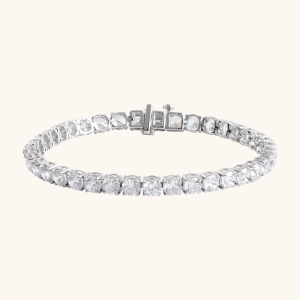 Ultimate gold line bracelet - 14K Gold 10 CTW Lab-Grown Diamond