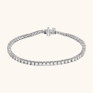 Ultimate gold line bracelet - 14K Gold 10 CTW Lab-Grown Diamond