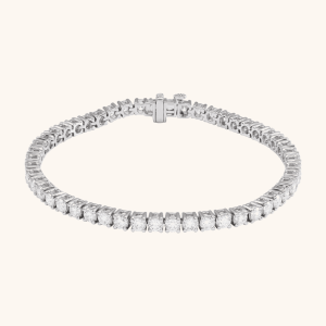 Ultimate gold line bracelet - 14K Gold 10 CTW Lab-Grown Diamond