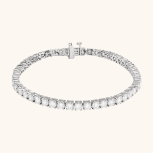Ultimate gold line bracelet - 14K Gold 10 CTW Lab-Grown Diamond