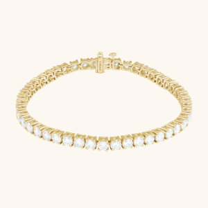 Ultimate gold line bracelet - 14K Gold 10 CTW Lab-Grown Diamond