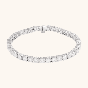 Ultimate gold line bracelet - 14K Gold 10 CTW Lab-Grown Diamond