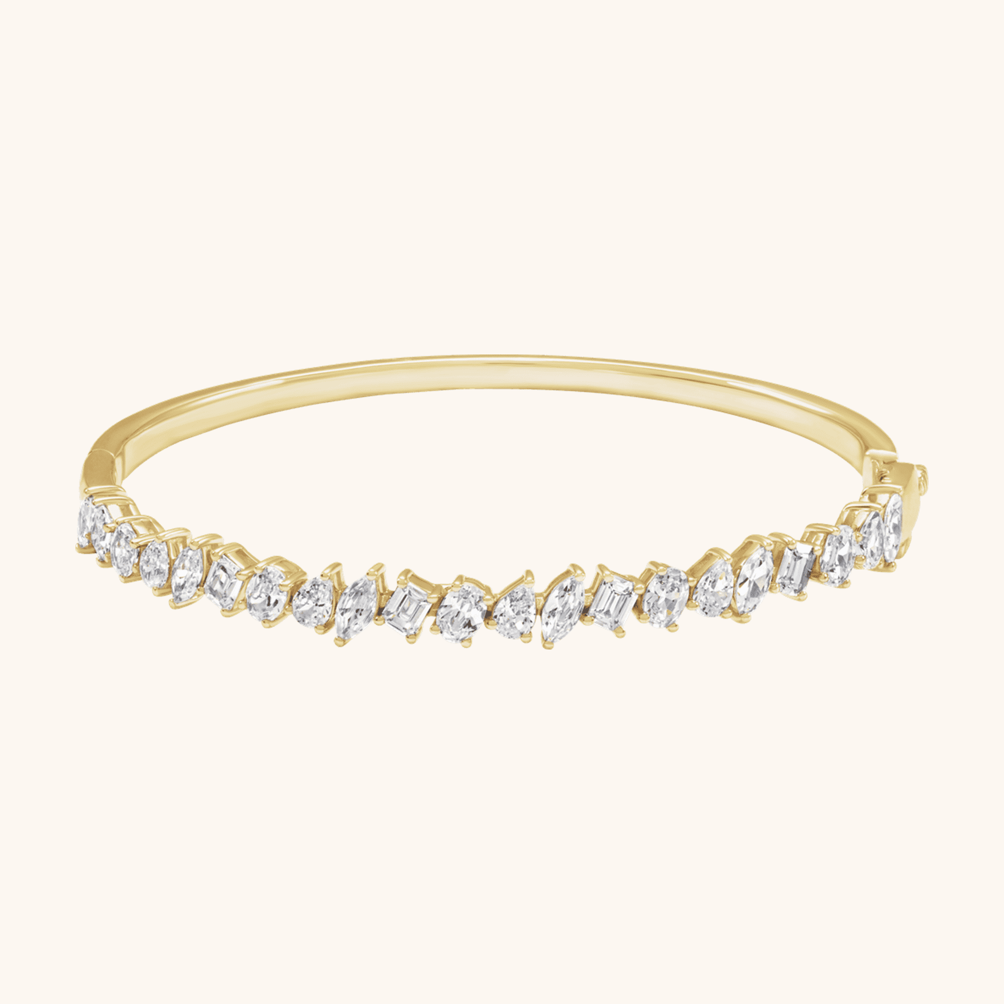 BRC974_LG600_P-1 Bangle Bracelet yellow