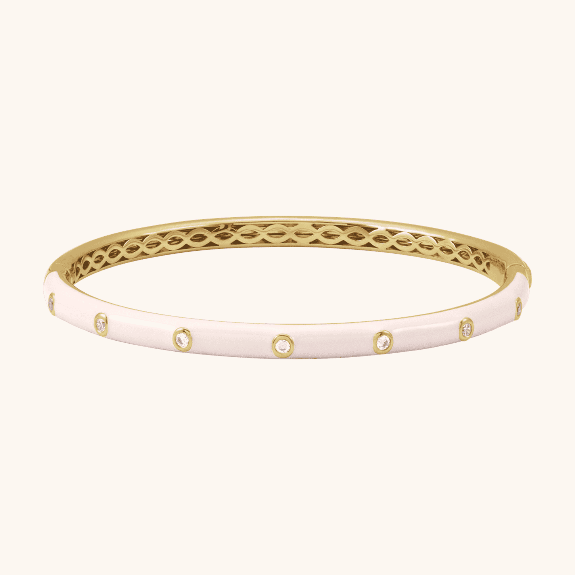 brc958-4 gold bangle bracelet