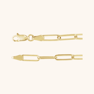 Sterling Silver Paperclip Chain