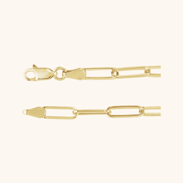 Sterling Silver Paperclip Chain