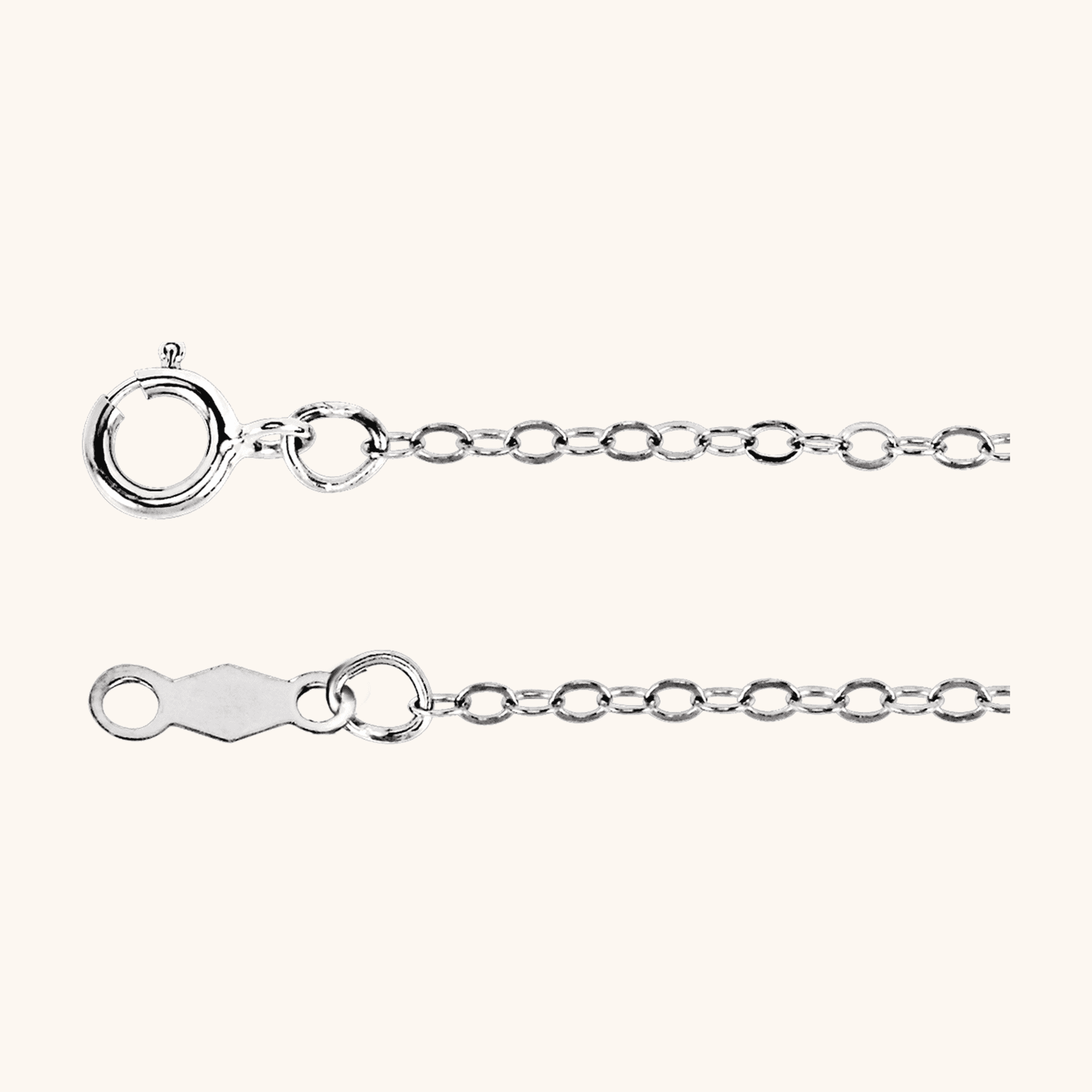 ch466-Unisex-Gold-Chain Unisex 14k gold chain white