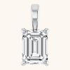 Emerald Solitaire Pendant
