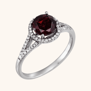 14K Ring red