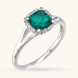 EMERALD Birthstone Ring