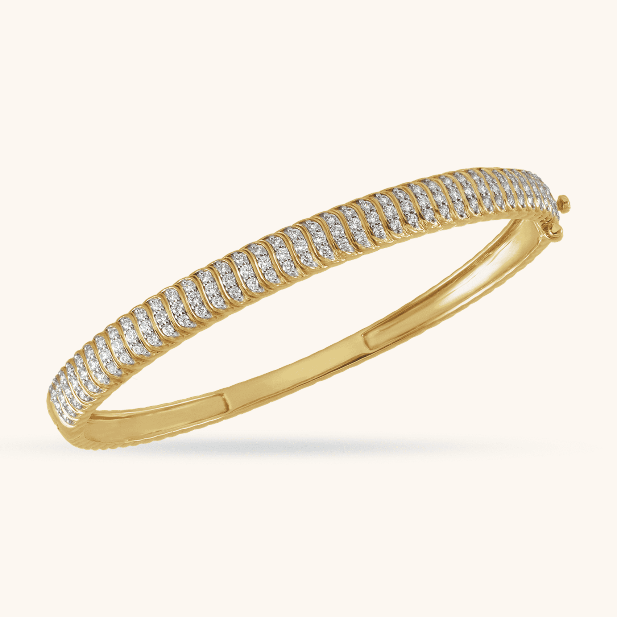BRC1015_LG600_P 14K Yellow Gold Diamond Bracelet