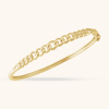 Chain Link Bangle Bracelet