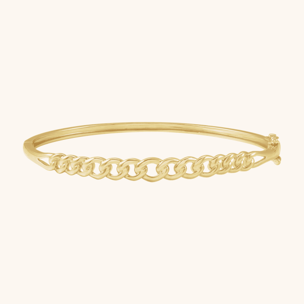 Chain Link Bangle Bracelet