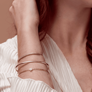 14K Yellow Gold Bangle Bracelet