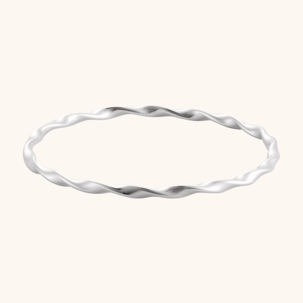 Dorika Bangle Bracelet Sterling Silver