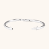 Sterling Silver Twisted Bangle Bracelet