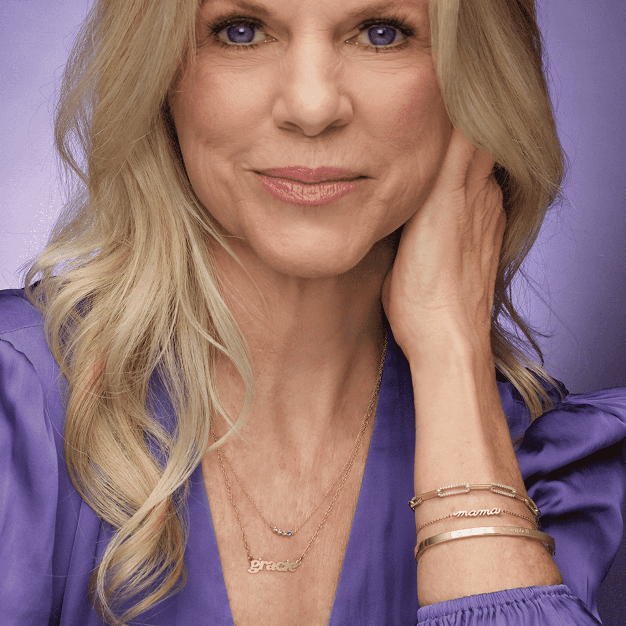 BRC991_103_P-4 Silver & Yellow women bracelet