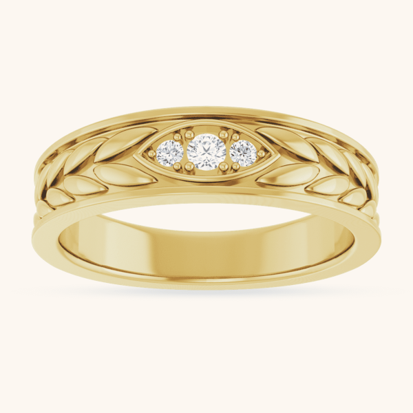 Men Ring yellow