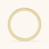 14K Gold Floral Diamond Ring yellow