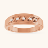14K Diamond Ring rose