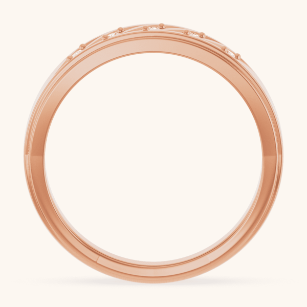14K Diamond Ring rose