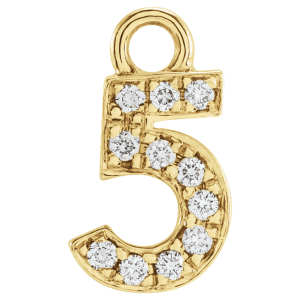 Numbers Pendant