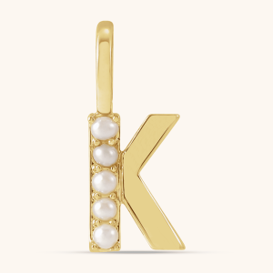 14K Gold Letter Necklace