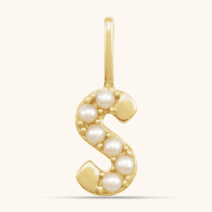 14K Gold Letter Necklace