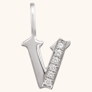 Gothic Initial Necklace