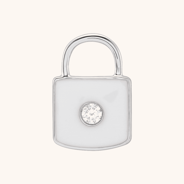 Lock Diamond Necklace