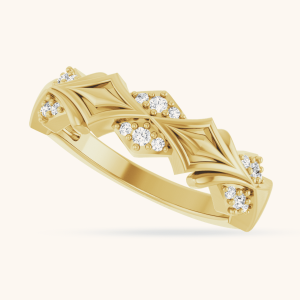 Women Ring 14K Gold yellow