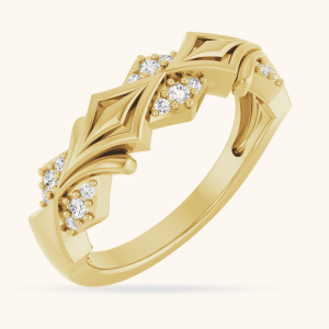 Women Ring 14K Gold yellow