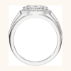 Men Diamond Ring white