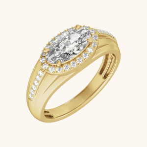 Men Diamond Ring yellow
